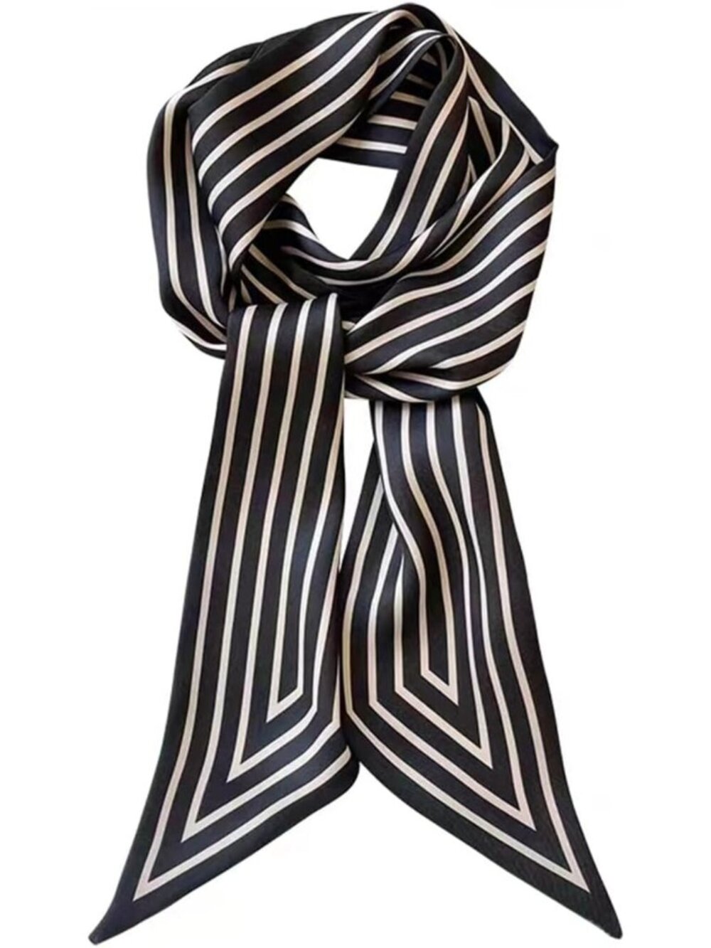Luxurious 100% Mulberry Silk Scarf - Versatile Hair Wrap, Beach Accessory